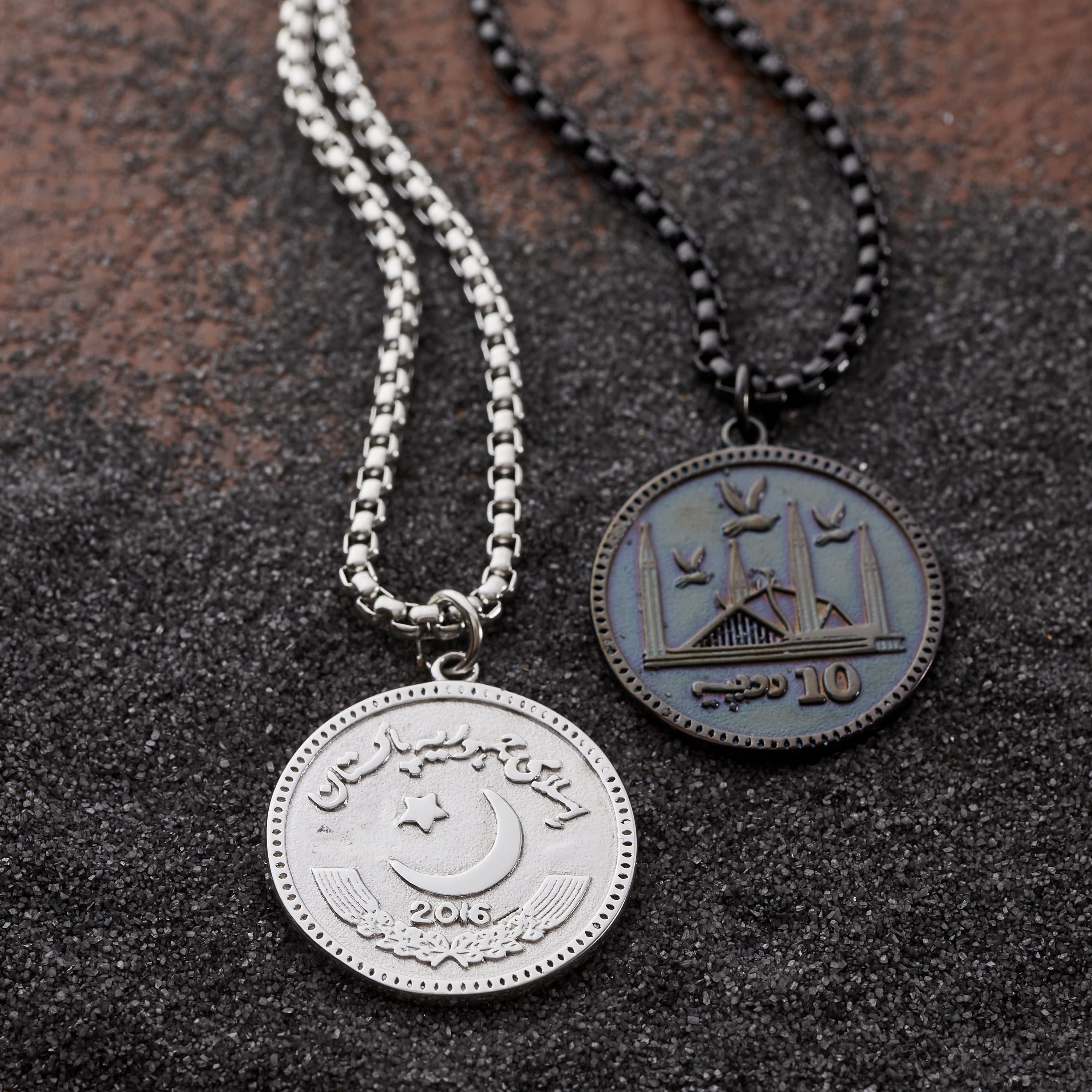 Choose Your Hometown Coin Necklace | Men - Nominal