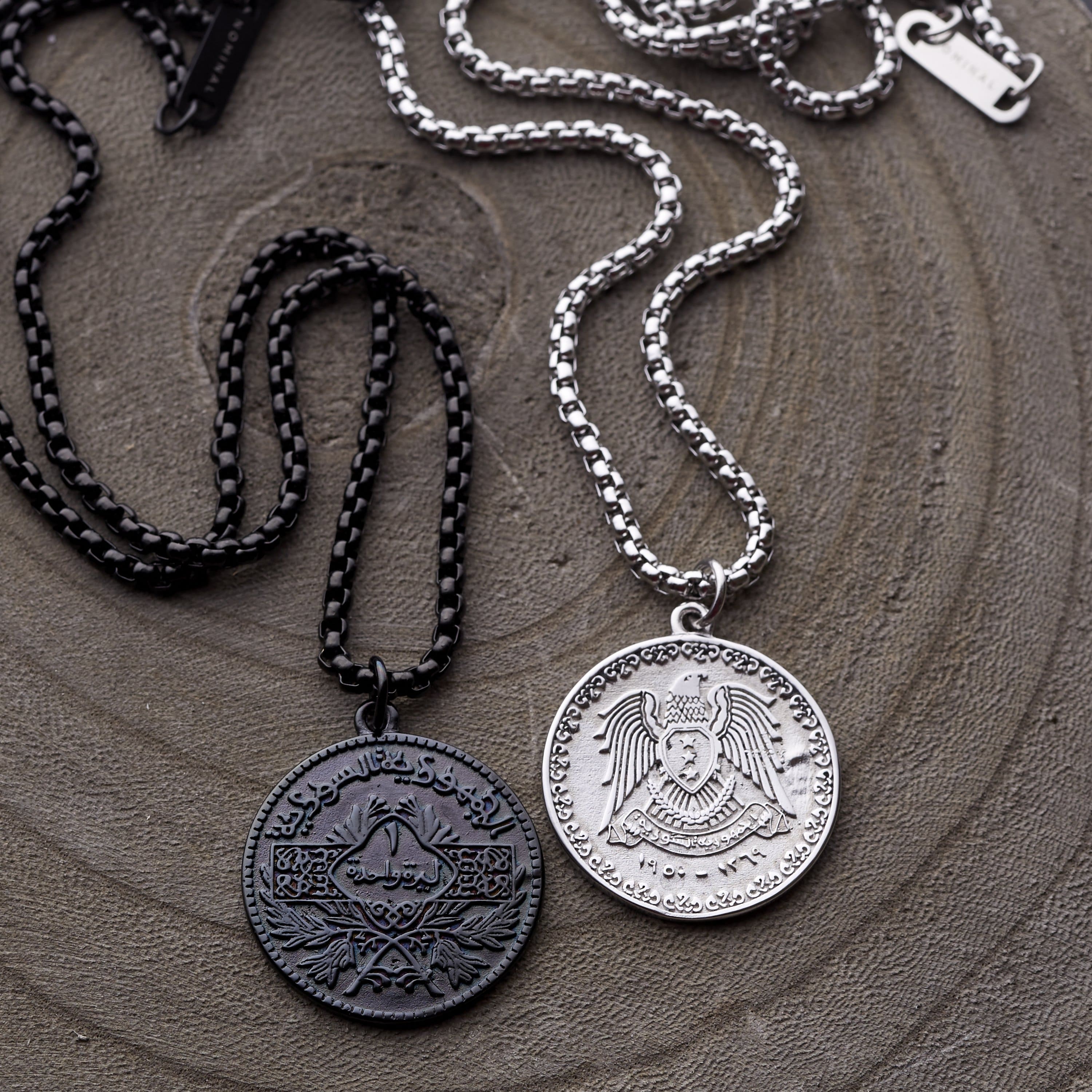 Choose Your Hometown Coin Necklace | Men - Nominal