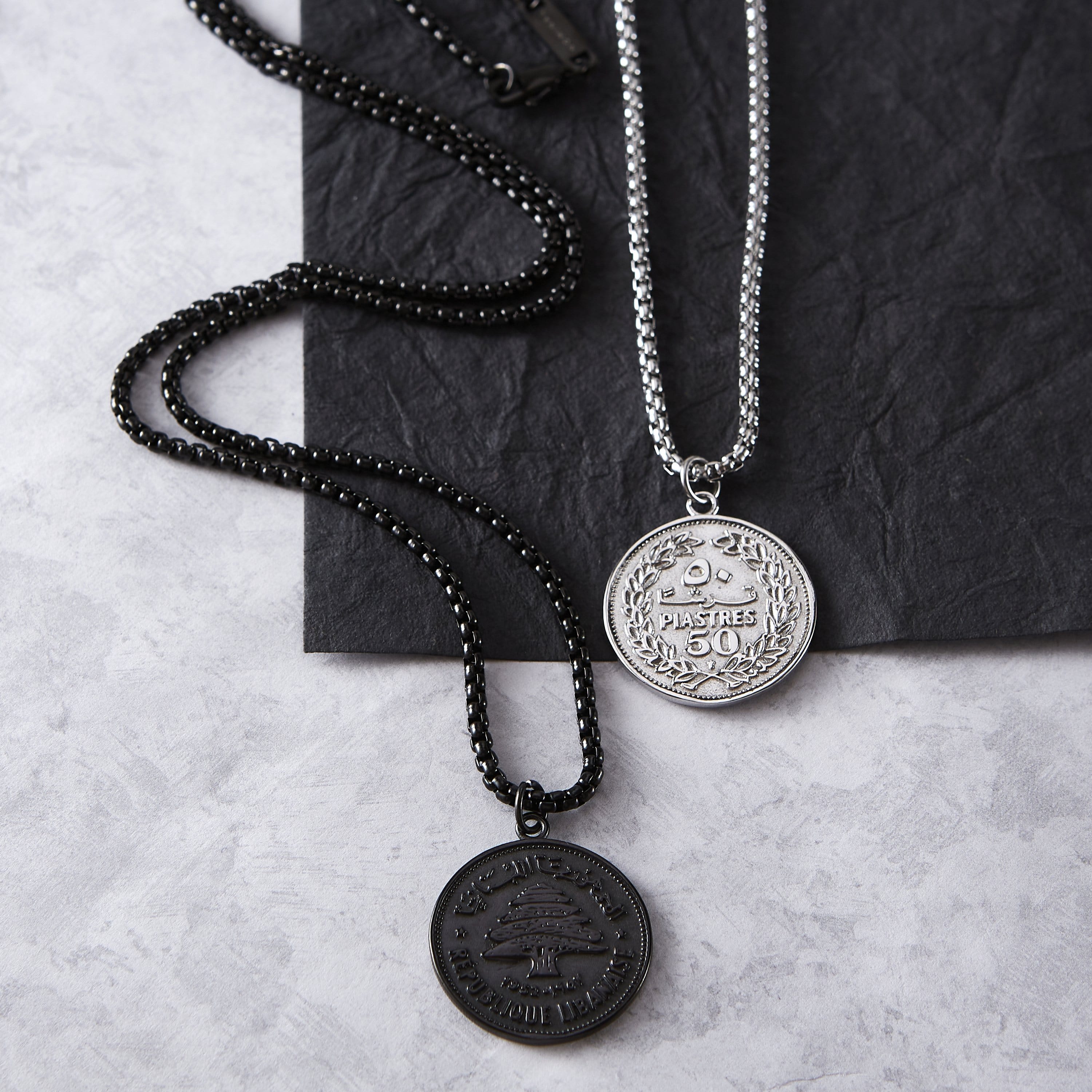Choose Your Hometown Coin Necklace | Men - Nominal