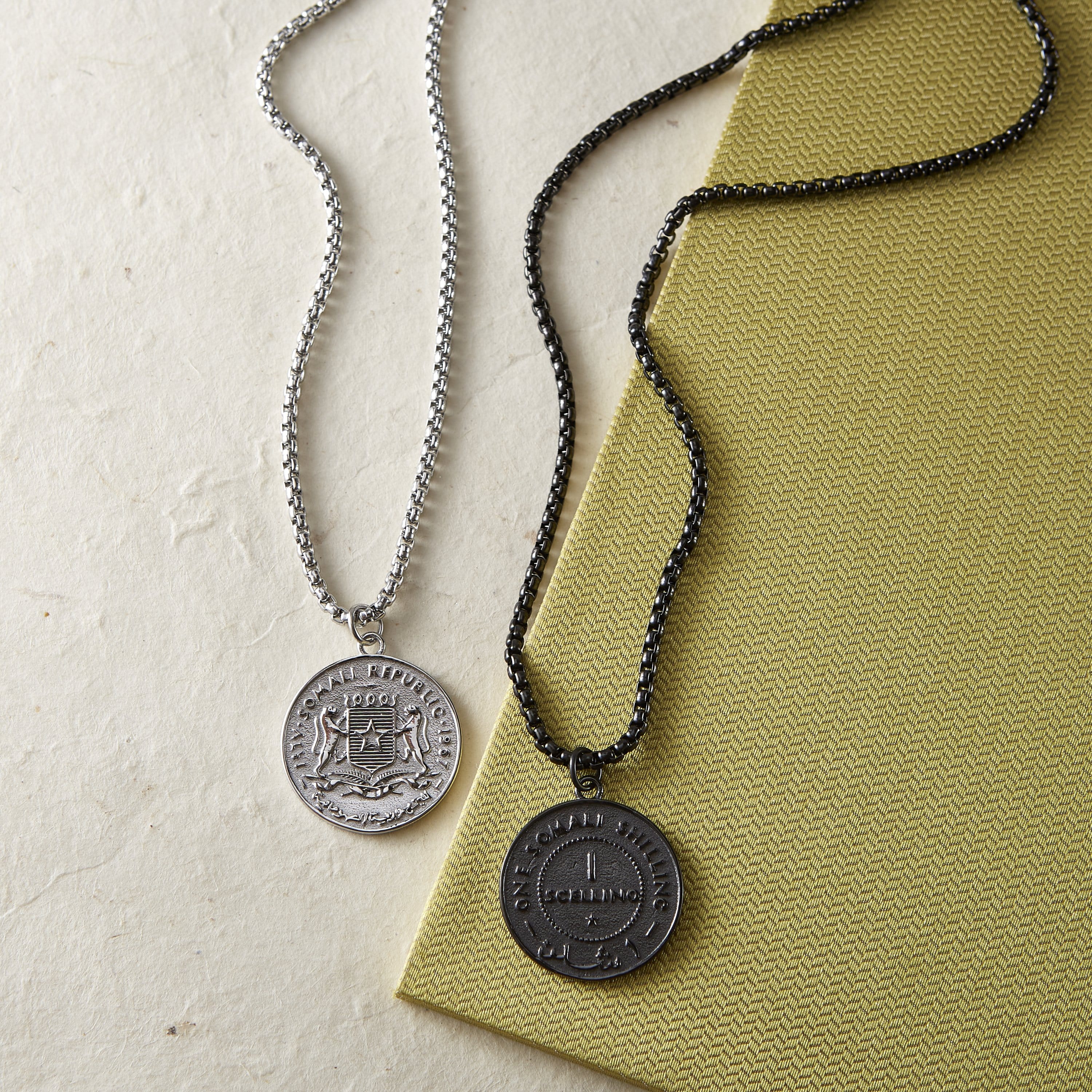 Choose Your Hometown Coin Necklace | Men - Nominal