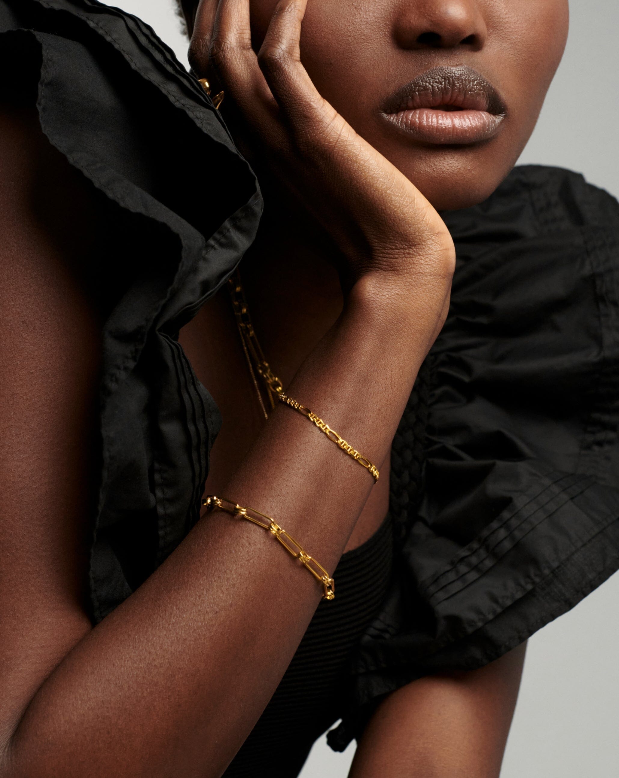 Aegis Chain Bracelet | 18ct Gold Plated