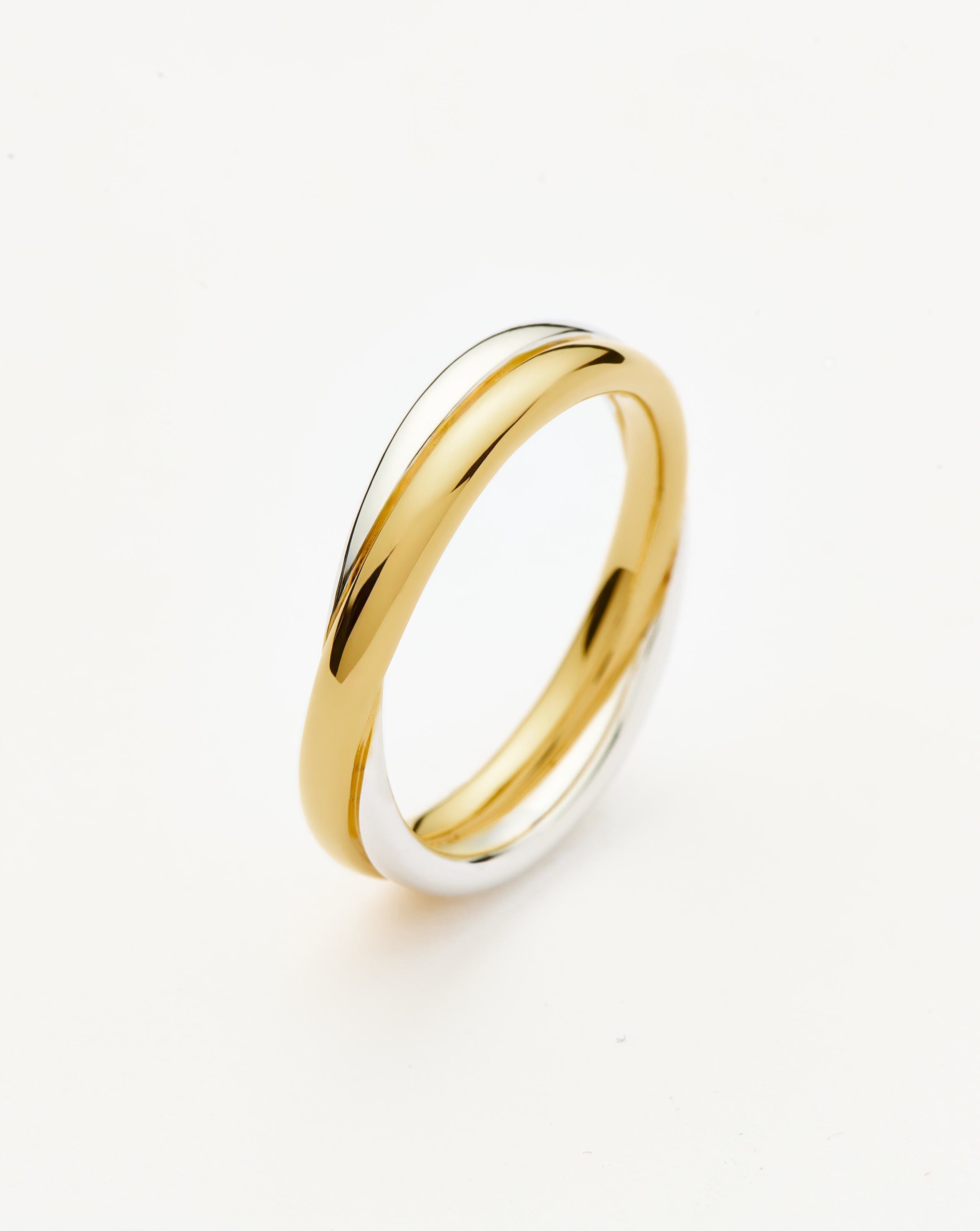Lucy Williams Entwine Ring | Mixed Metal