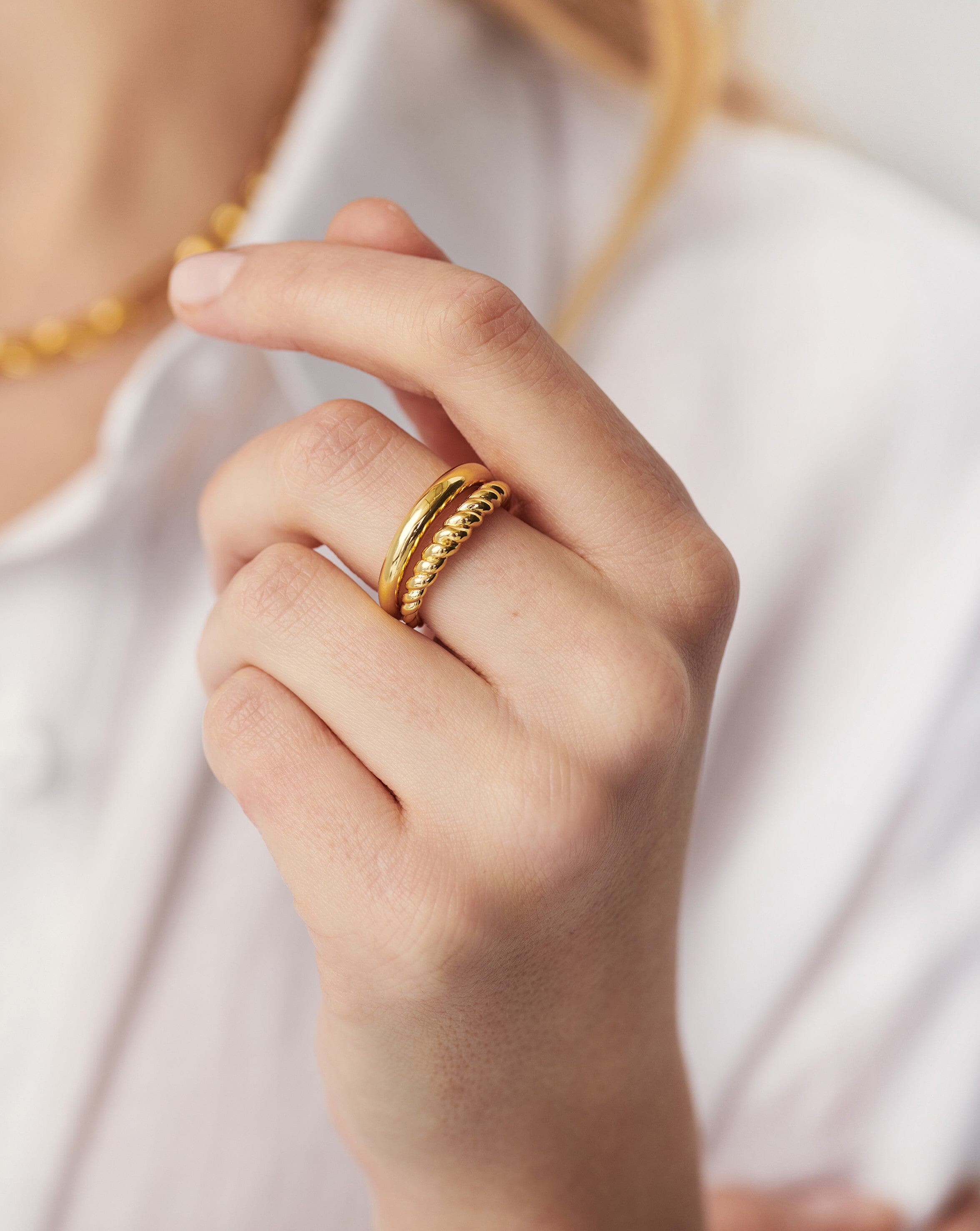 Radial Ring | 18ct Gold Vermeil