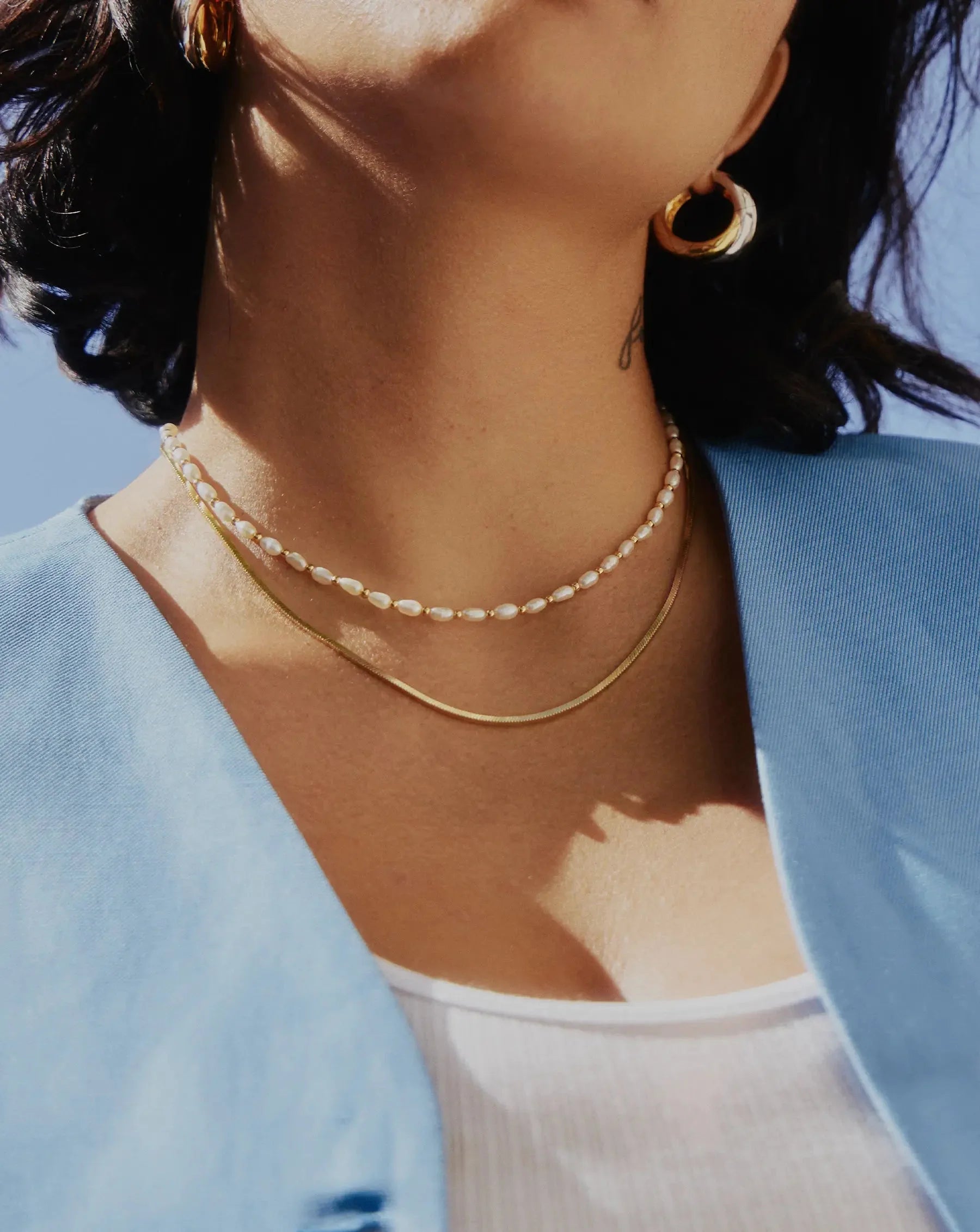 Seed Pearl Beaded Choker